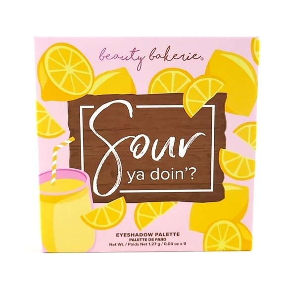Beauty Bakerie SOUR YA  DOIN? 9 Shades Eyeshadow Palette Metallic Earthy - Picture 3 of 7